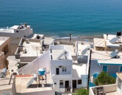 Kalamaki aerial of Irini apartments