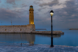 Rehtymno Venetian port, the lighthouse