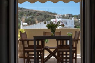 Irini Kamilari apartments, the terrace of room 2